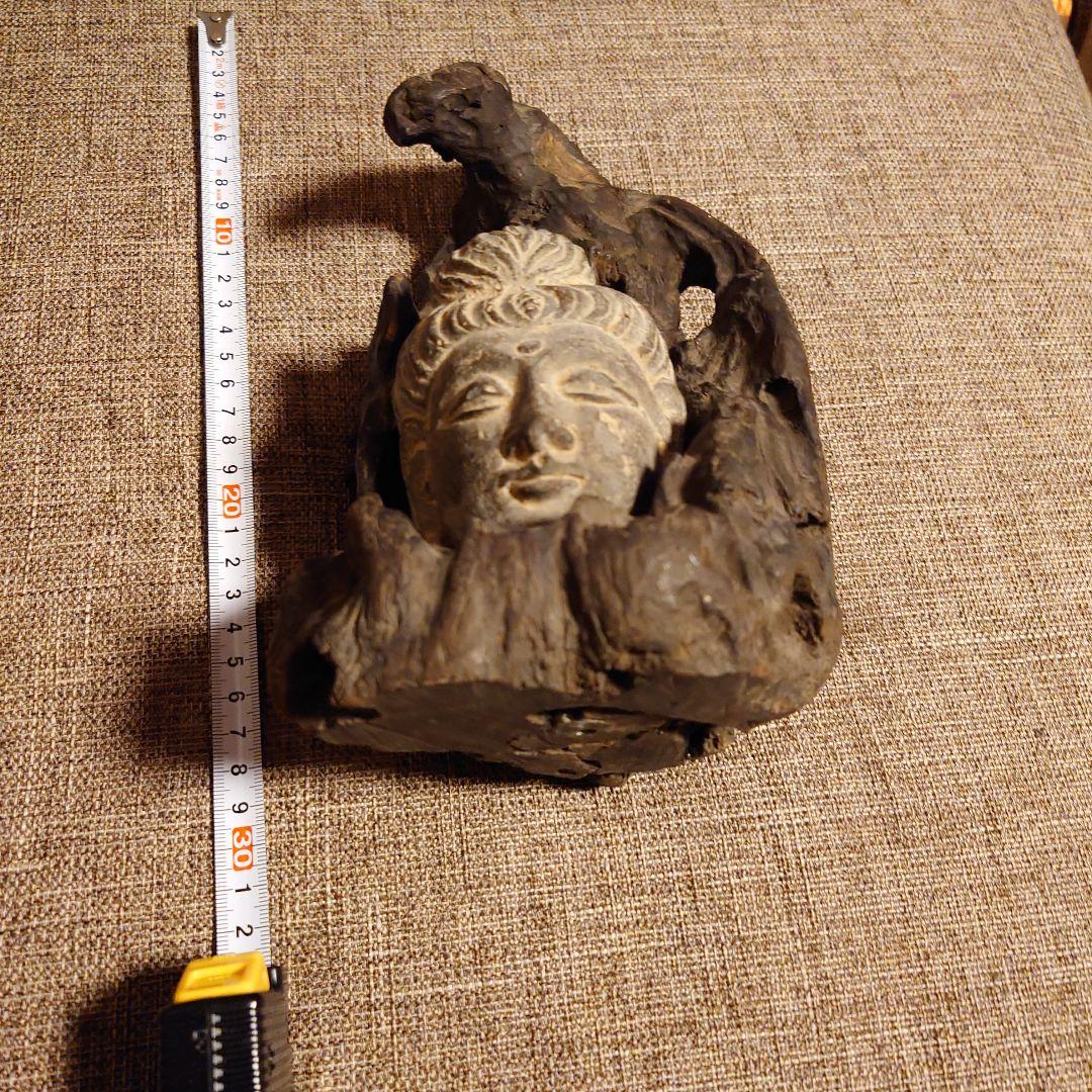 石仏　仏頭　ペルシャ