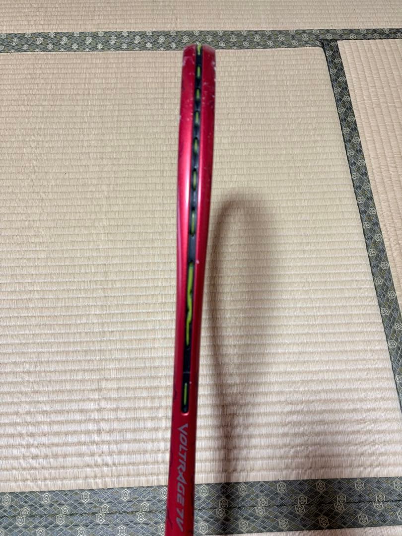 VOLTRAGE 7V 軟式テニスラケット 赤　クレナイ　紅　ボルトレイジ
