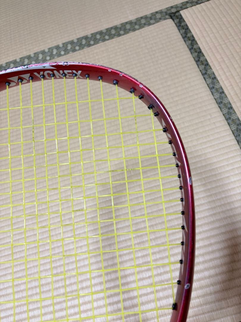 VOLTRAGE 7V 軟式テニスラケット 赤　クレナイ　紅　ボルトレイジ