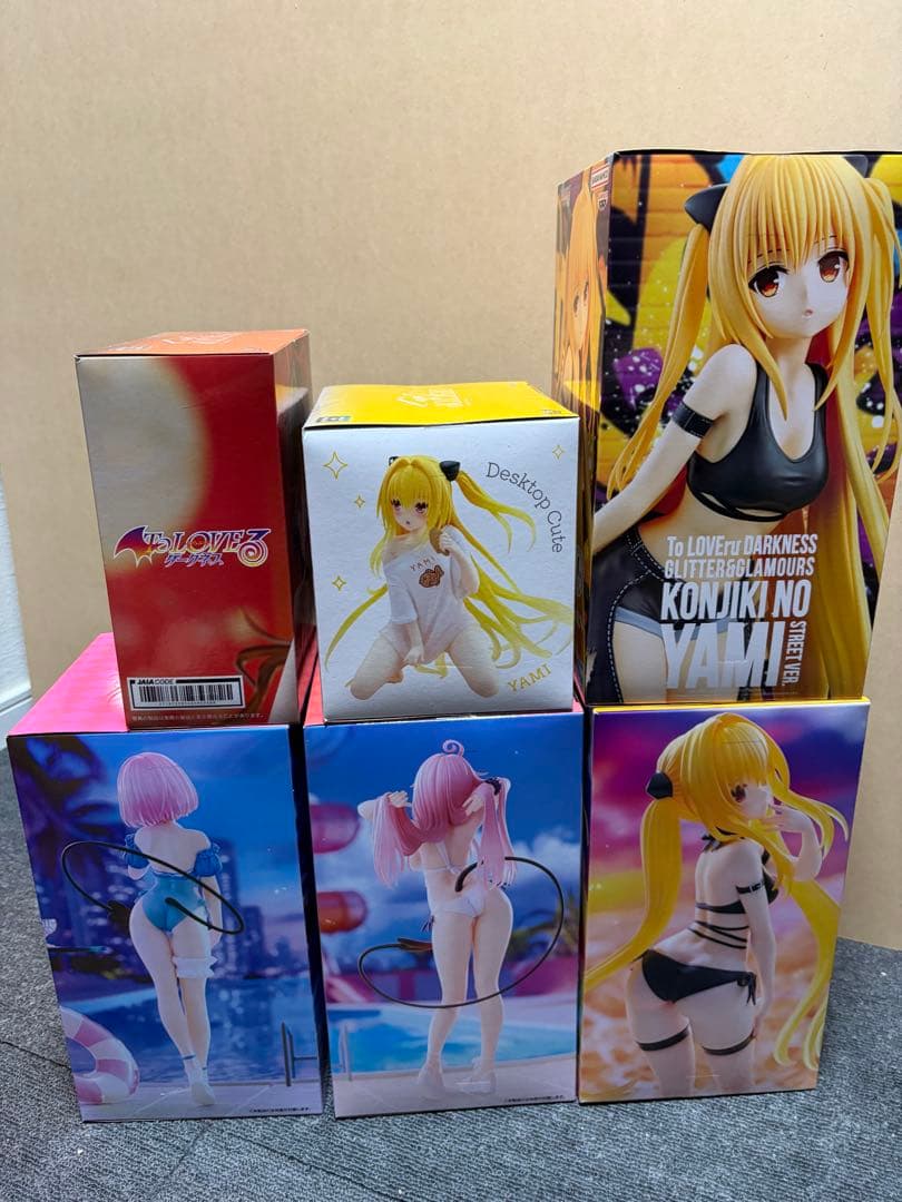 To LOVEる フィギュア　モモ　ララ　美柑　金色の闇　まとめ売り　美少女