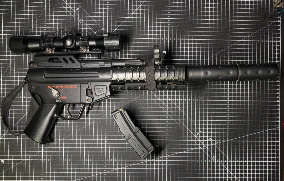 東京マルイ　H&K MP5kurz(改) ※サバゲ使用品※動作確認済完動品