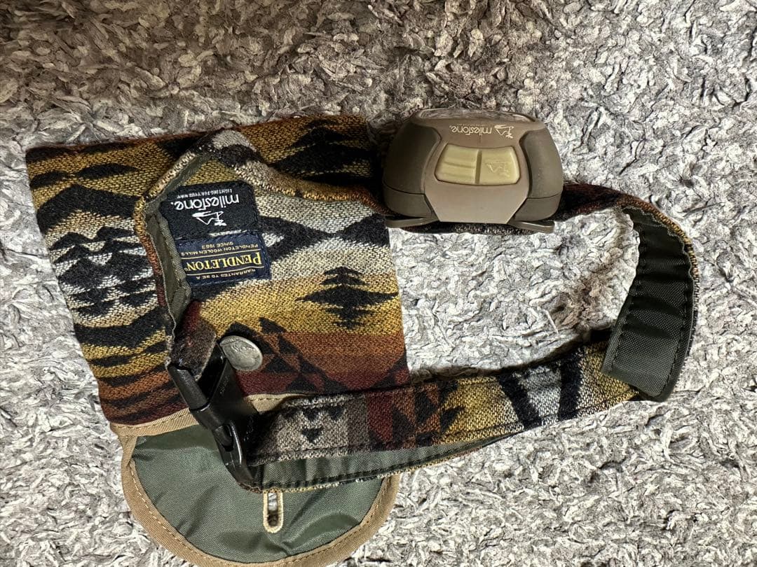 milestoneとPENDLETONコラボ限定ヘッドライト