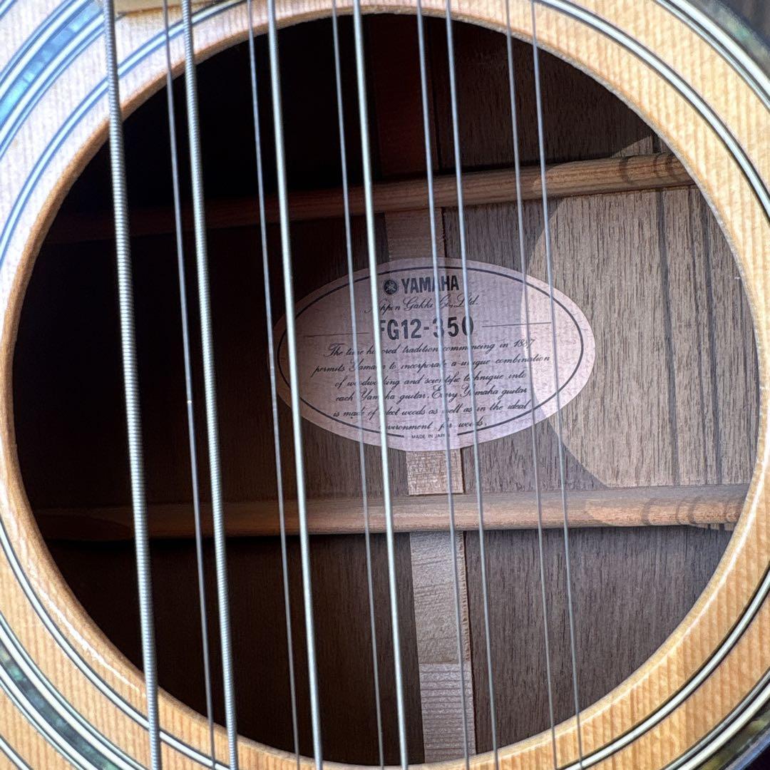 【YAMAHA】12弦 アコースティックギター FG12-350