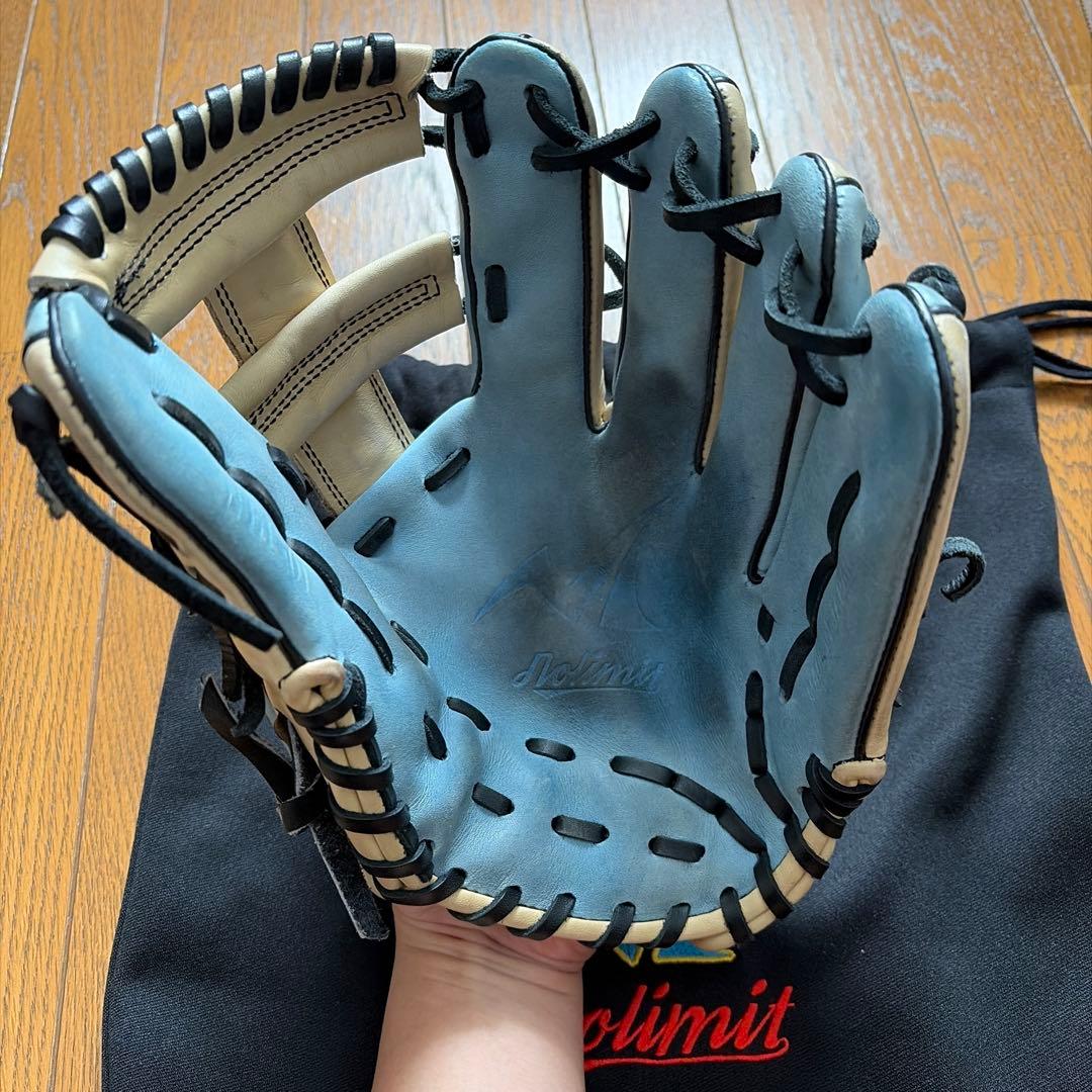 r*。様 Nolimit ノーリミット 軟式グローブ 内野手用 オーダー