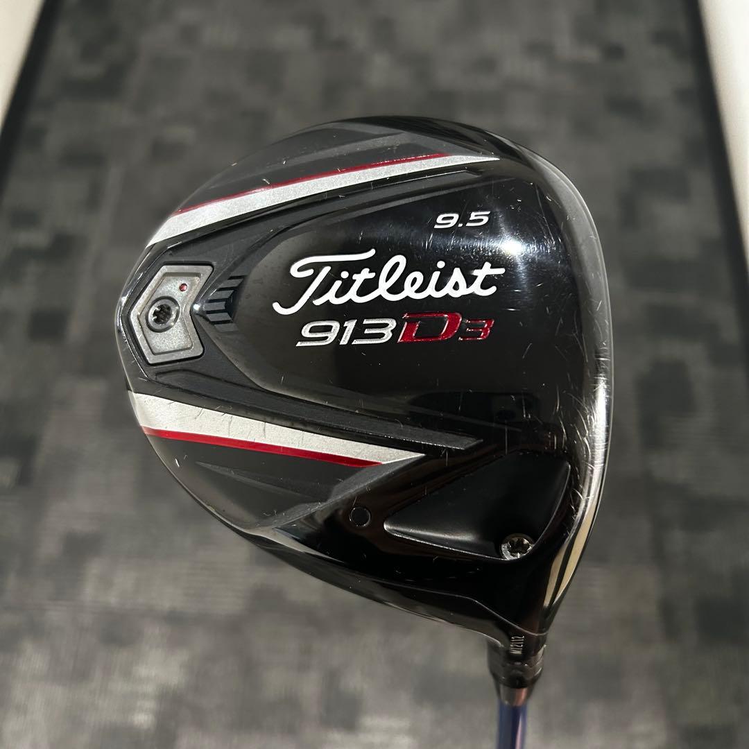 タイトリスト 913D3 9.5° ドライバー Tour AD GT-7s