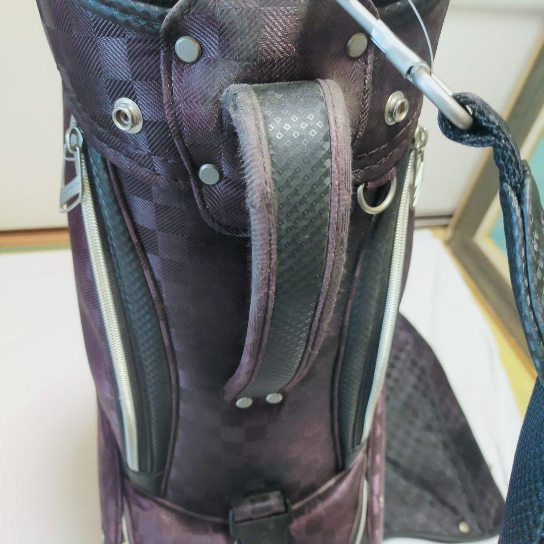 DUNLOP XXIO ゼクシオ 茶色チェック キャディバック