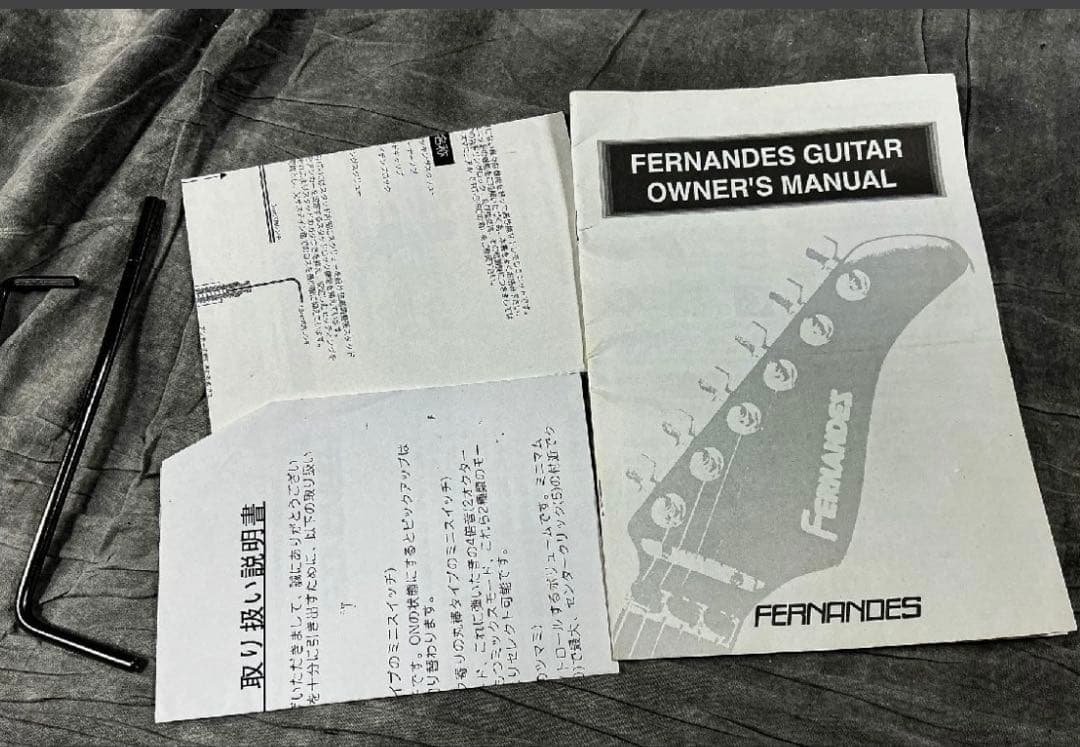美品　Fernandes FR-85S フェルナンデス サスティナー　フロイド