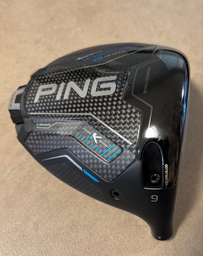 【超美品】PING 最新ドライバー G440K 9° ヘッド&ヘッドカバー