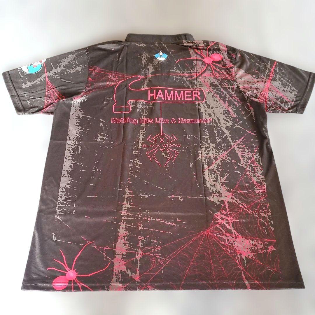 ✨日本未発売✨ボウリングウェア　日本サイズ2XL　ブラックウィドー　ブラック