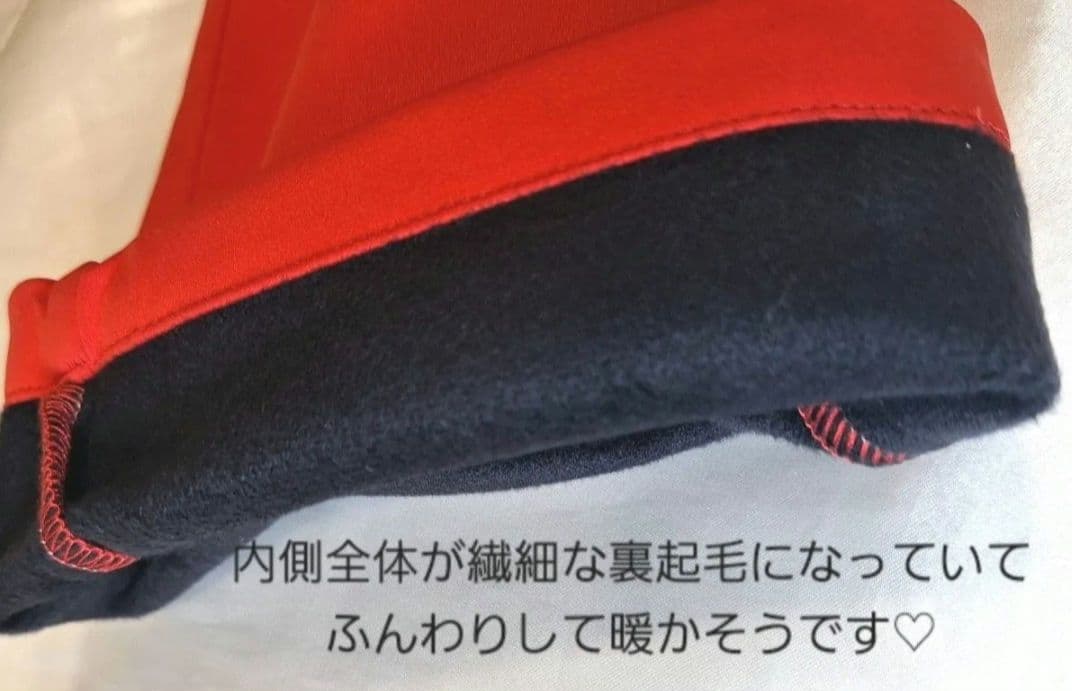 新品　DESCENTE GOLF デサントゴルフ 裏起毛パンツ レッド系　M