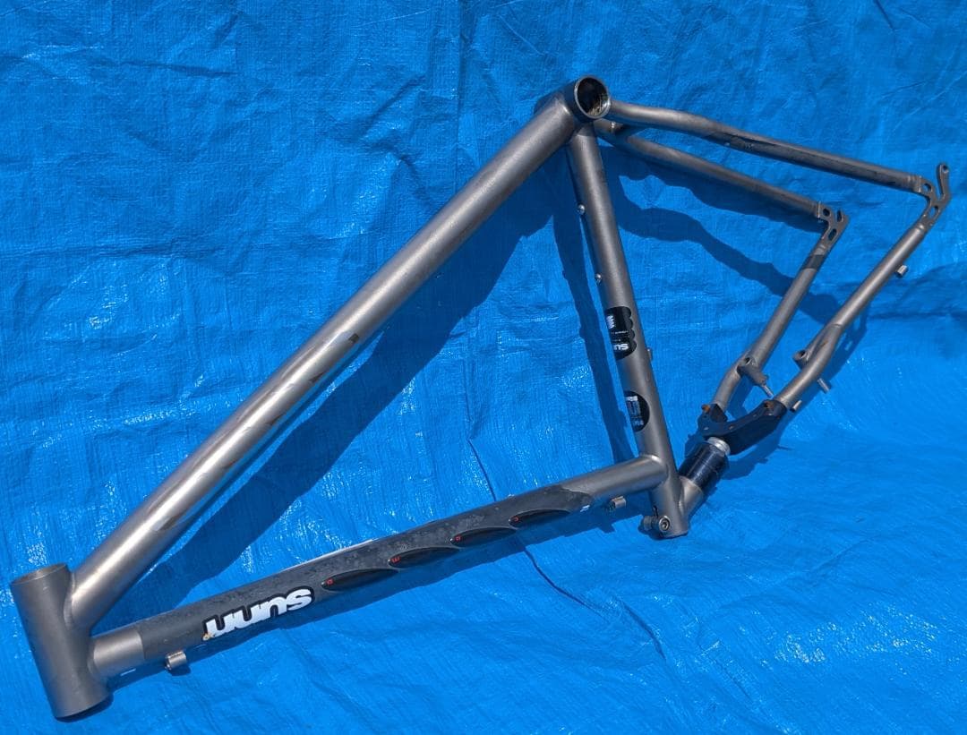 sunn exact ti チタン ソフトテール ジャンクフレーム クラックあり