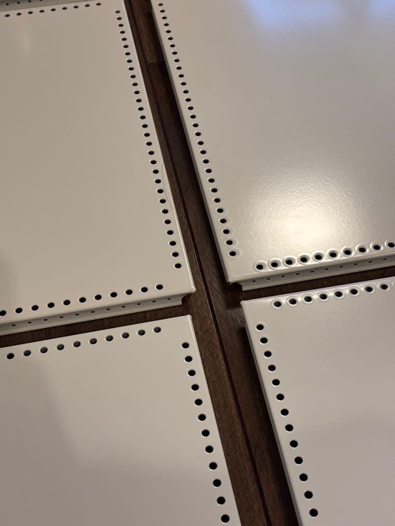USMハラー用パーツ パネル 板 33.5x33.5cm 部品 パーツ 白 6枚