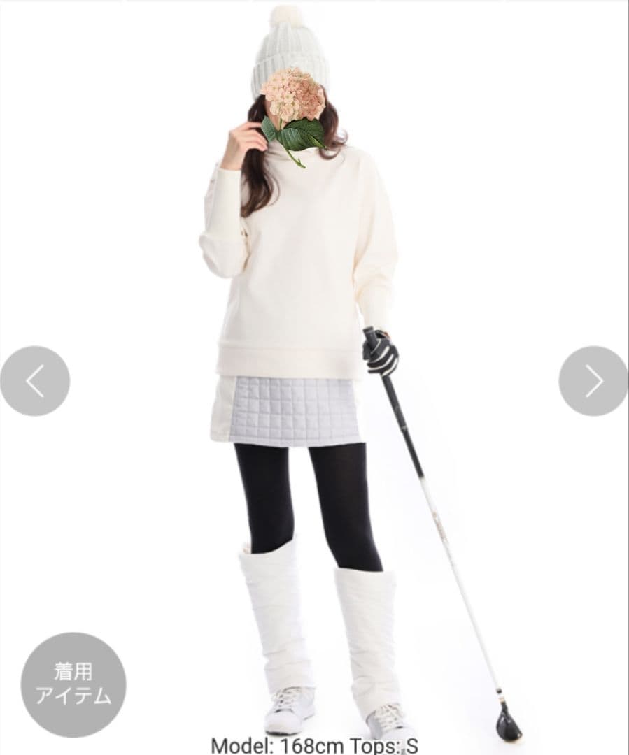 【新品タグ付】ANSUNESS♡袖リブ切替裏微起毛オーバーサイズカットソー　M