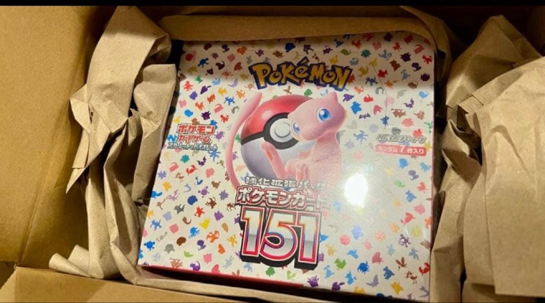 【ポケセン産】151 未開封ボックス　納品書付き