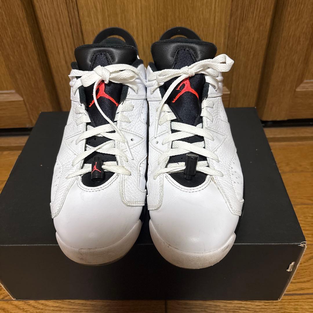 Air Jordan 6 ホワイト　インフラレッド