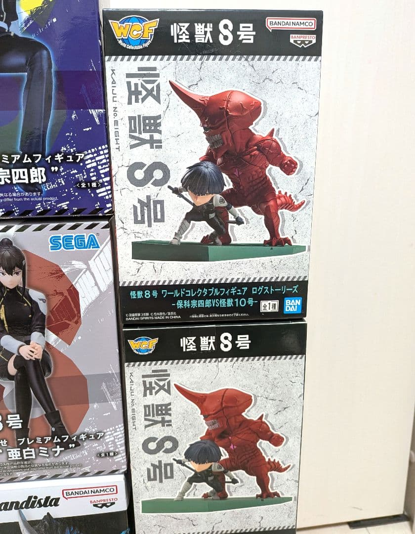 Grandistaちょこのせワーコレ 怪獣8号 フィギュア 9点 まとめ売り