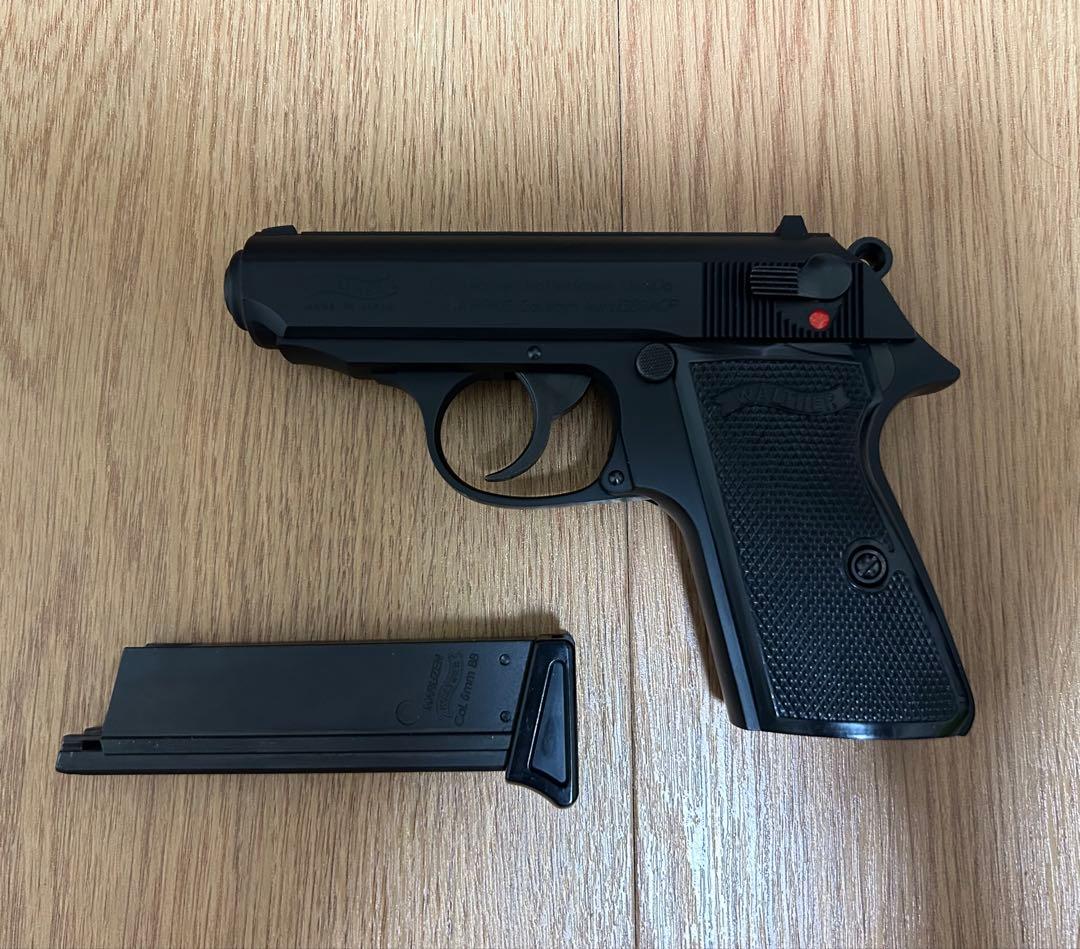 マルゼン　ワルサーppk/s ブラックモデル　ガスブローバックガン　18歳以上用
