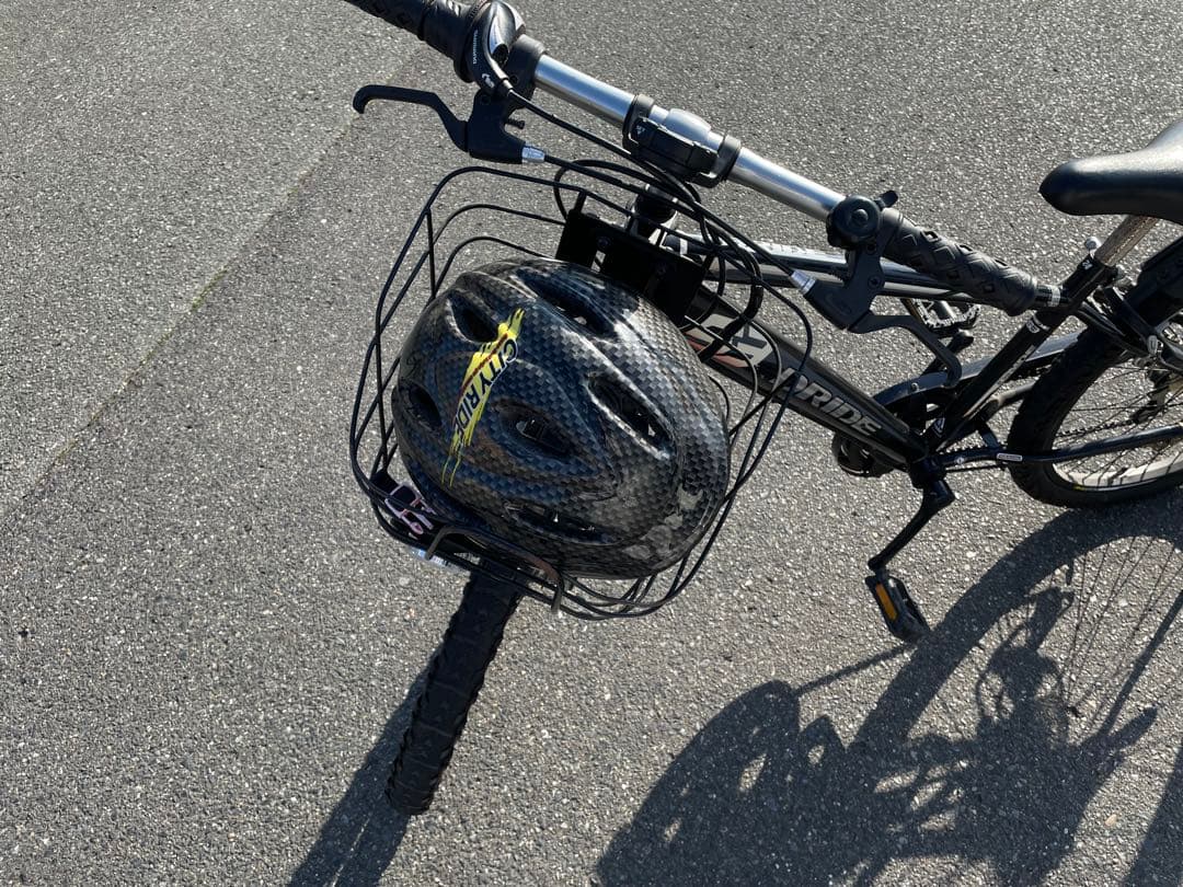 山口県発【引き取り希望】子供用自転車　あさひドライドS3 24インチヘルメット付