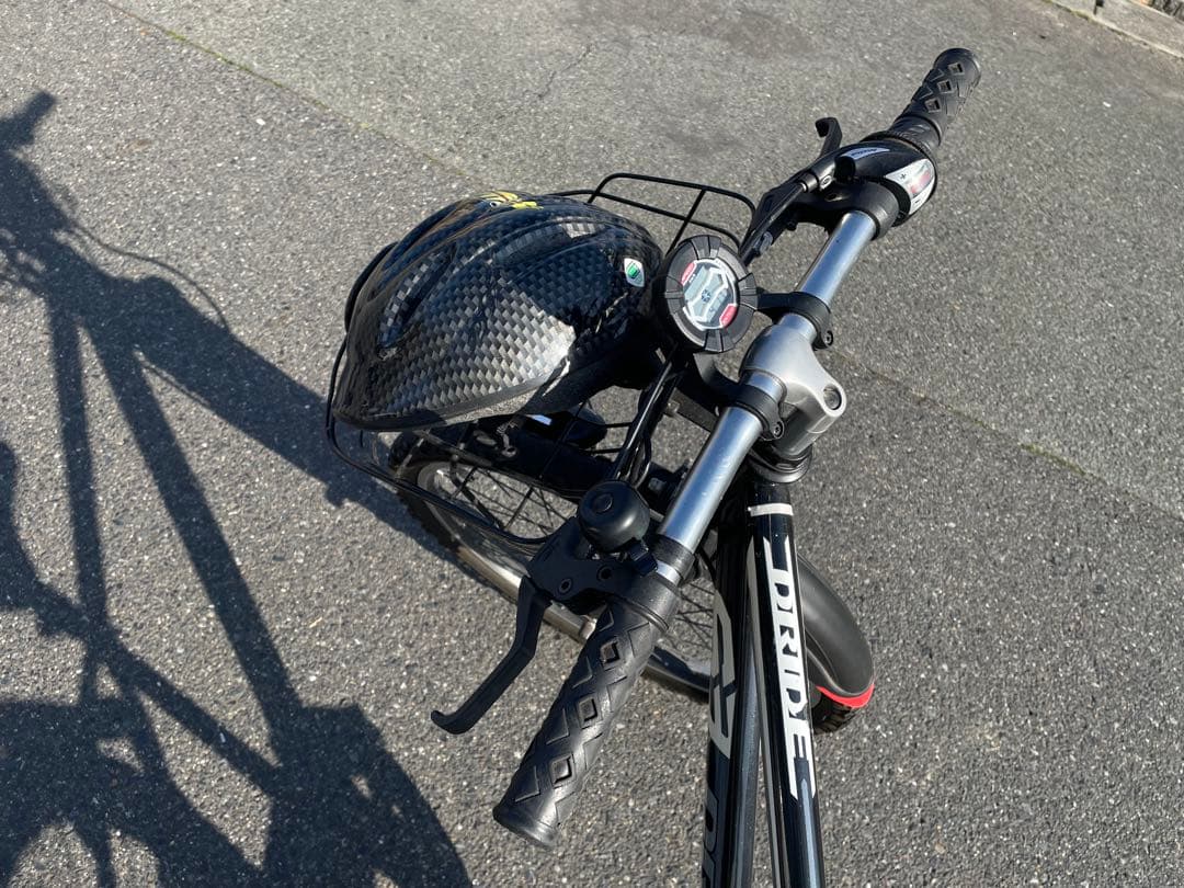 山口県発【引き取り希望】子供用自転車　あさひドライドS3 24インチヘルメット付