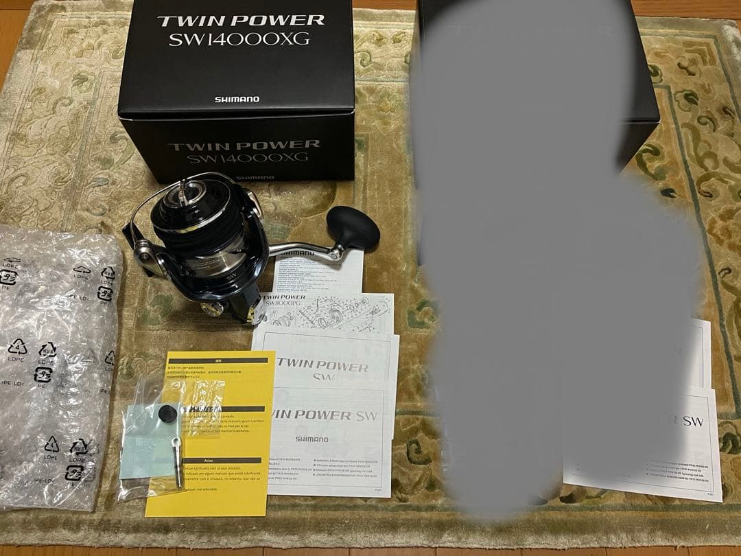 【単品】シマノ ツインパワーSW14000XG 使用少 美品