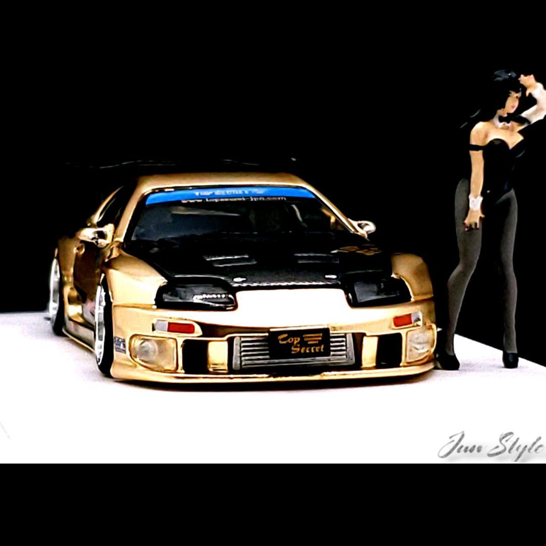 深リム改 1/64 TOPSECRET GT300 1995年展示風 カスタム品