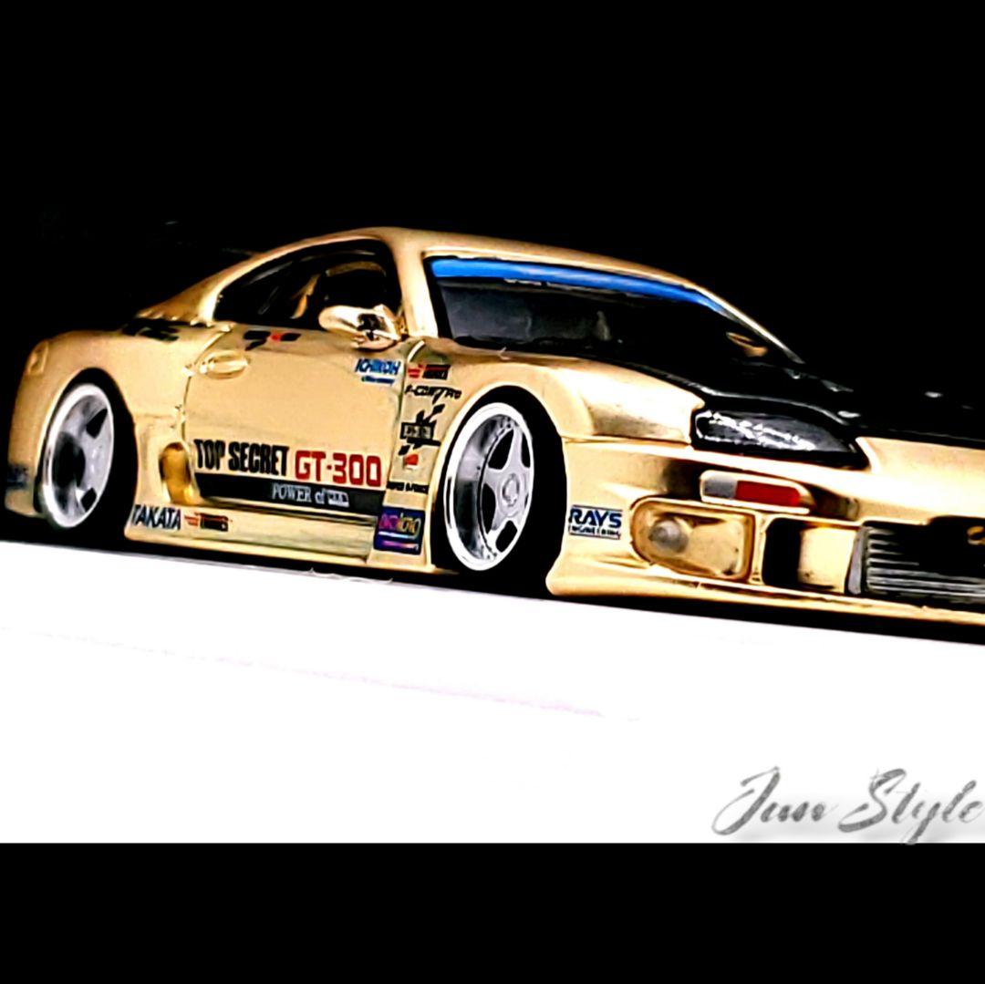深リム改 1/64 TOPSECRET GT300 1995年展示風 カスタム品