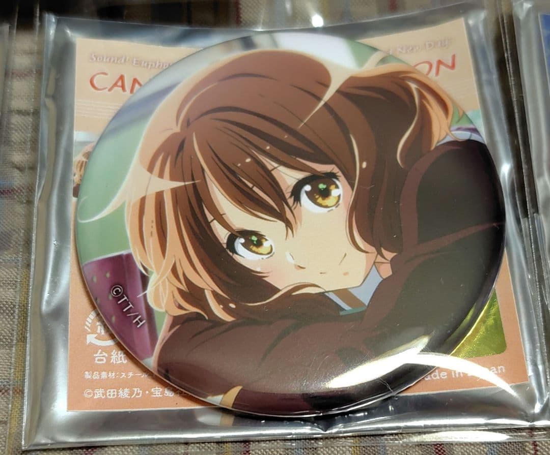 響け！ユーフォニアム　缶バッジ　黄前久美子