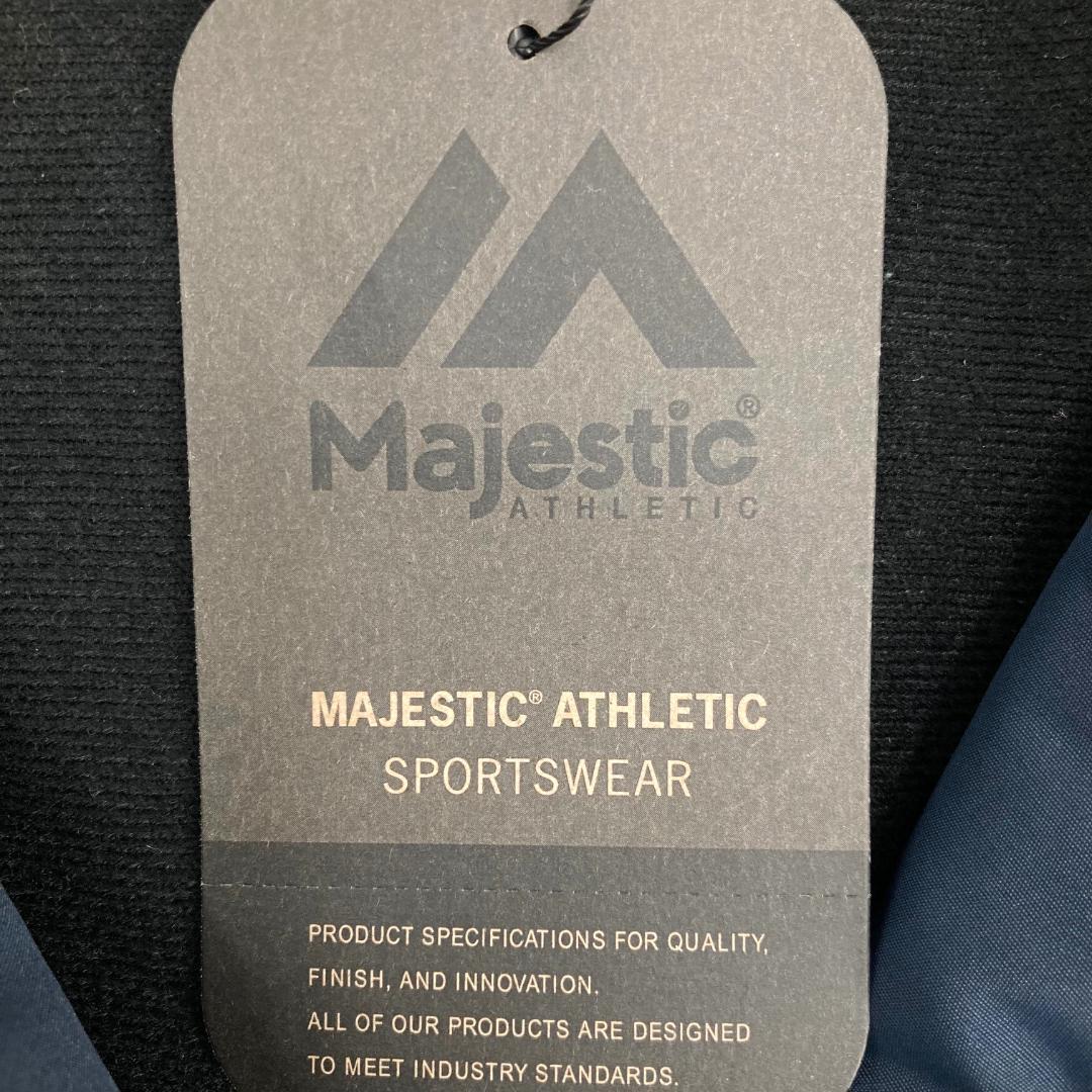Majestic　グラウンドコート　ヤクルトスワローズ　ネイビー　XLサイズ