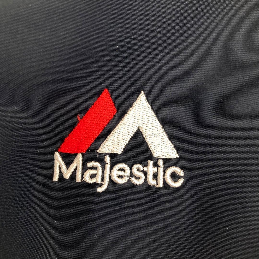 Majestic　グラウンドコート　ヤクルトスワローズ　ネイビー　XLサイズ