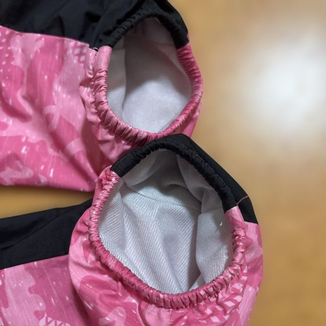 Mizuno ジャージ上下セット ブラック×ピンク　ブレスサーモ