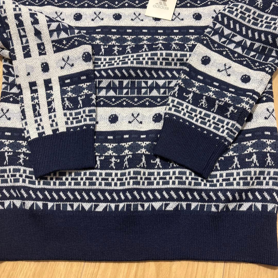 新品Sサイズadidasゴルフレディースセットアップニット