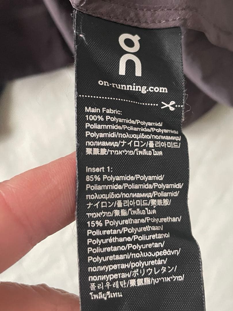 【美品】On Weather Jacket レディースXS ブラック/ペブル
