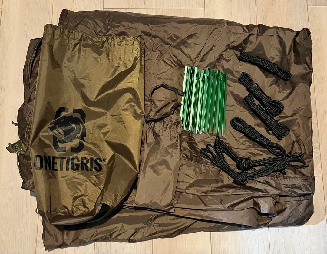 OneTigris スーパーシェルター 超軽量ソロテント