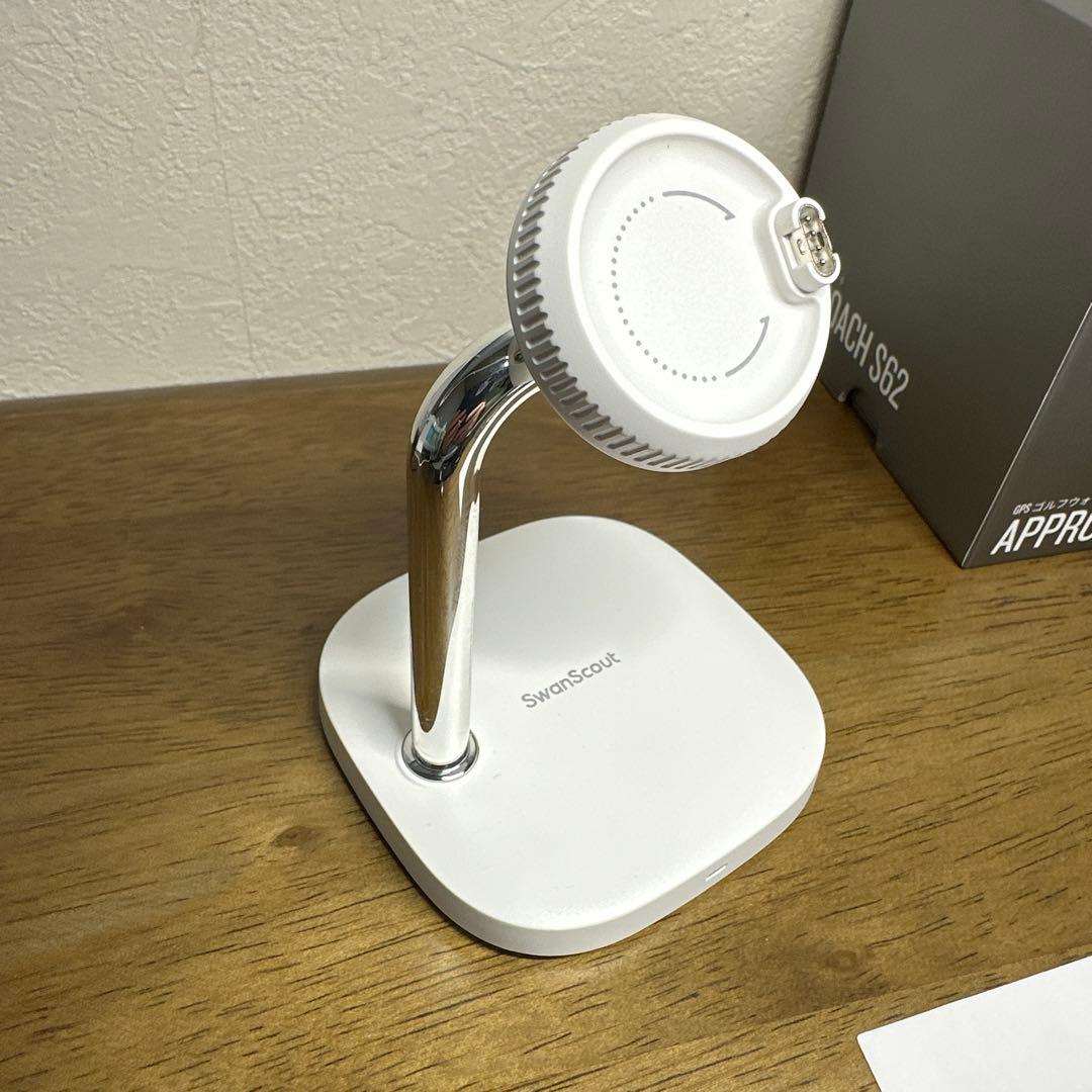 GARMIN GPSゴルフウオッチ APPROACH S62 充電スタンド付き