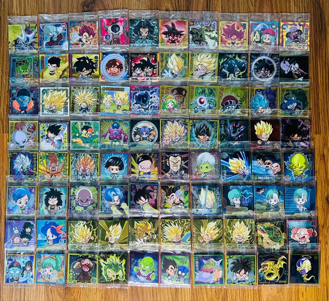 ドラゴンボール 超戦士 シールウエハース 色々 169種 大量セット