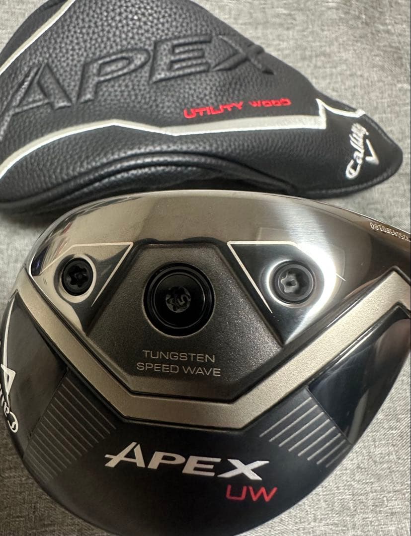 キャロウェイ　APEX UW 19° ツアーAD DI 7S BLACK