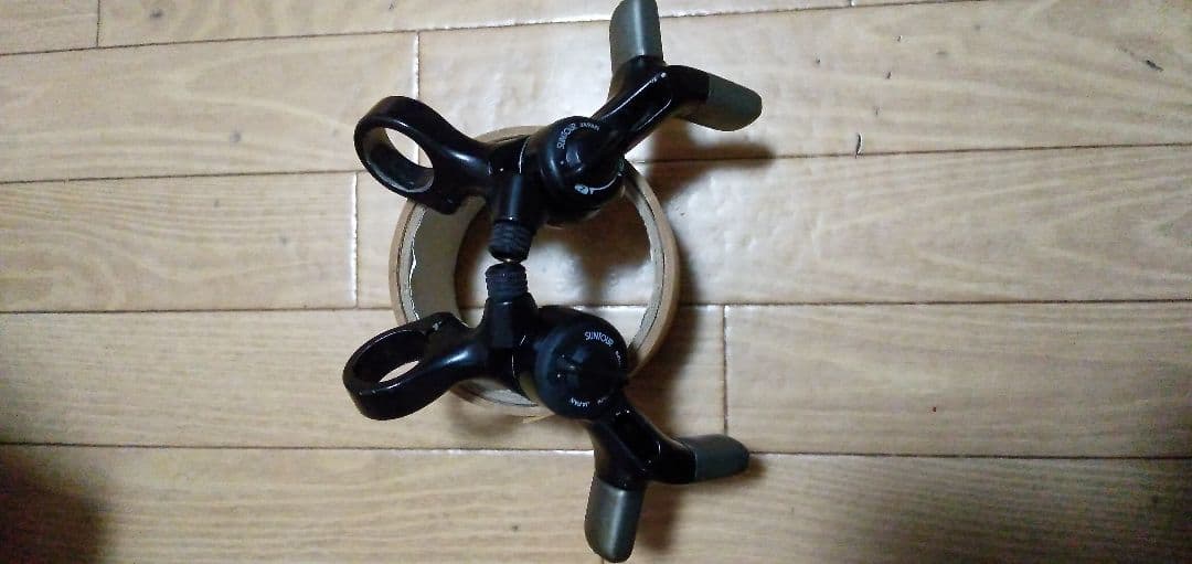 SUNTOUR ブラック　ウィッシュボーンシフターX20 2/3×7速