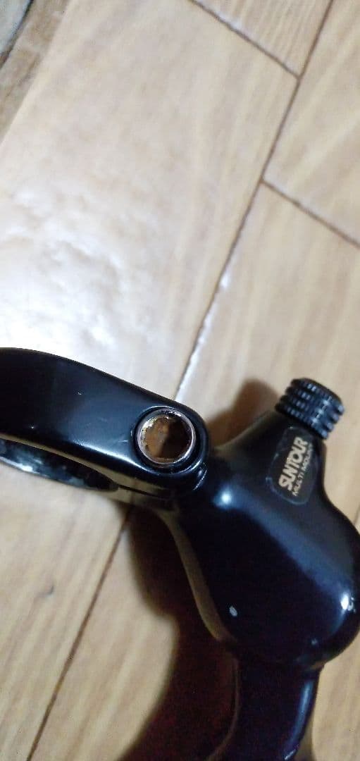 SUNTOUR ブラック　ウィッシュボーンシフターX20 2/3×7速