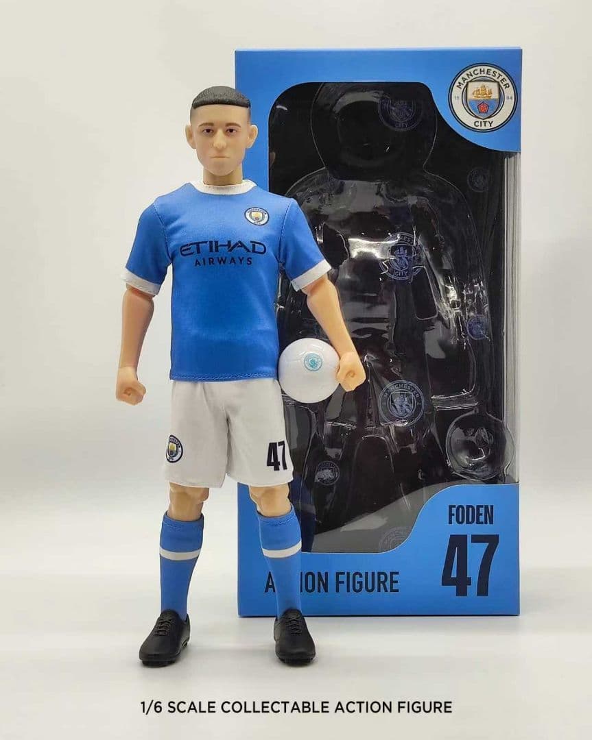 Manchester city FODEN 47 サッカー選手 フィギュア