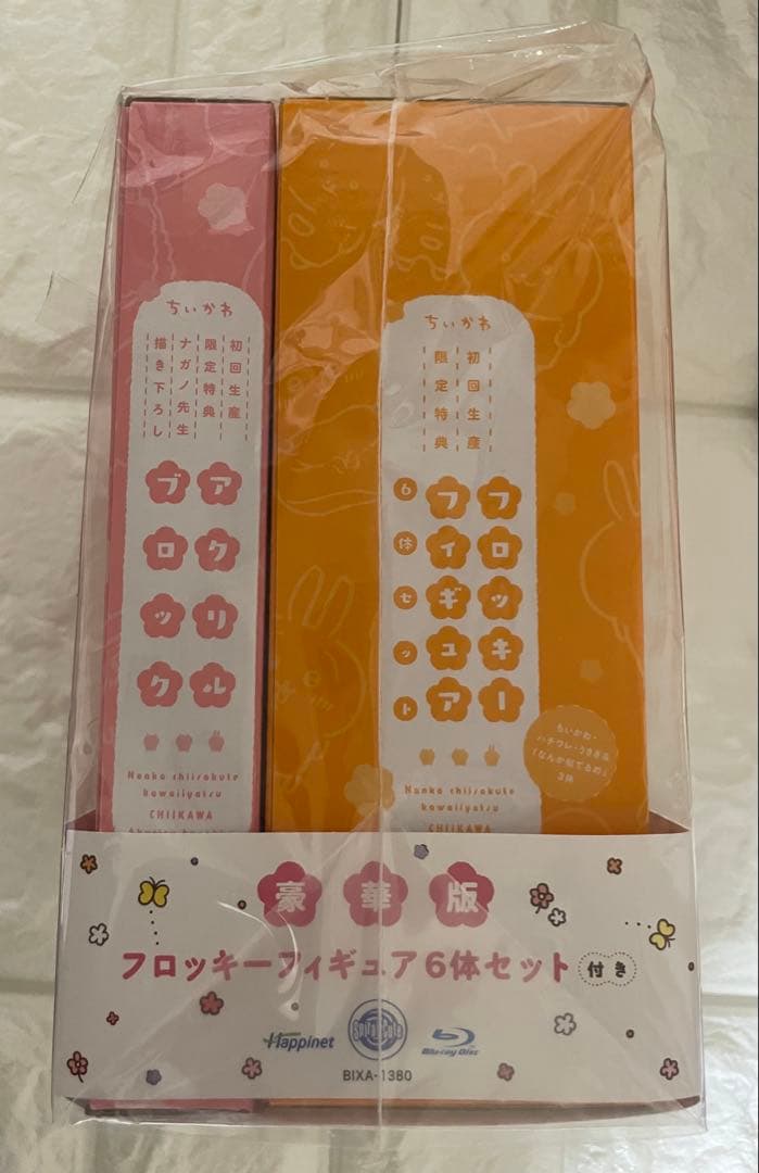 ☆ちいかわ ☆豪華版①フロッキーフィギュア 6体セット☆アクリルブロック☆未開封