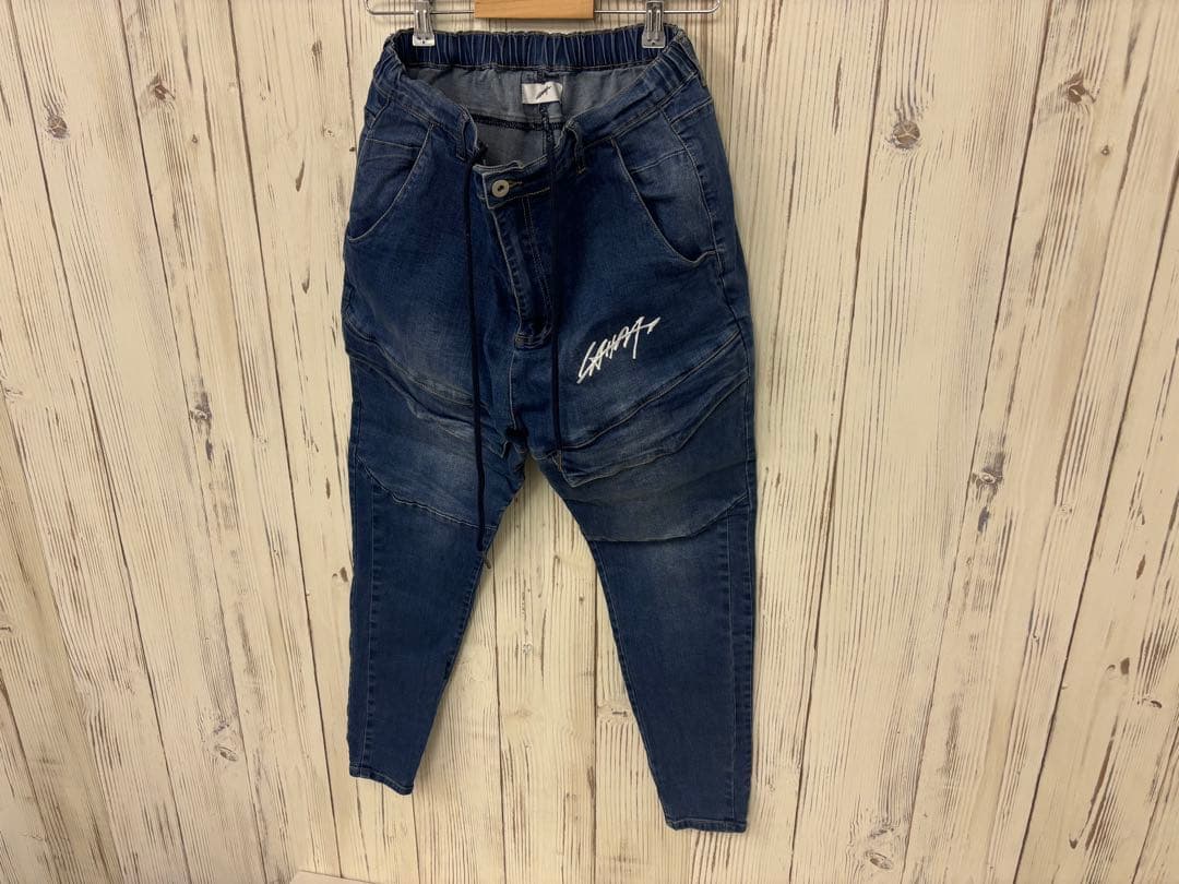 LAHMストレッチデニムカーゴパンツ LAHM/エルエーエイチエム
