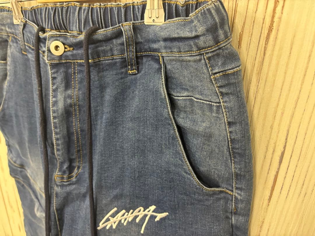 LAHMストレッチデニムカーゴパンツ LAHM/エルエーエイチエム