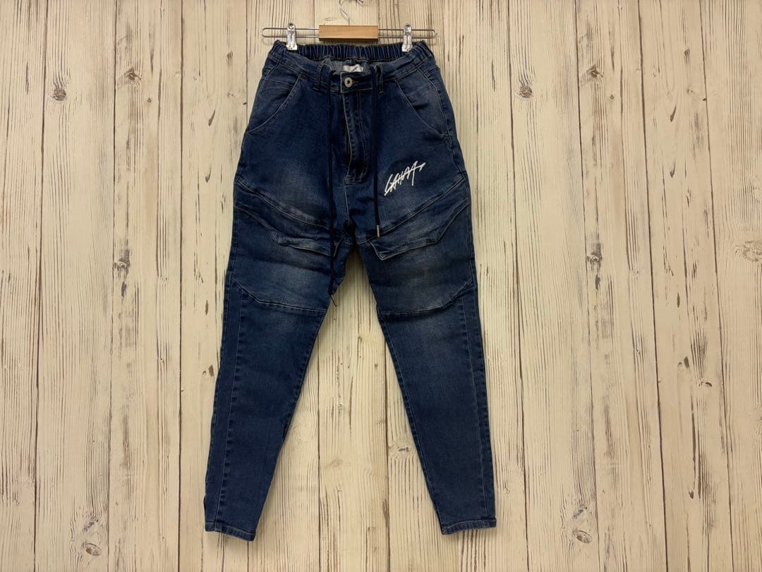 LAHMストレッチデニムカーゴパンツ LAHM/エルエーエイチエム