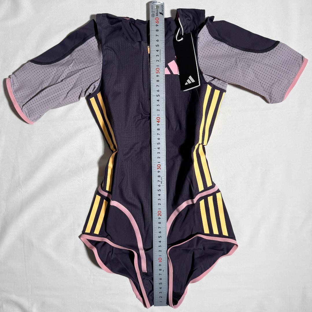 adidas アディダス 女子陸上 レーシングレオタード UK XS