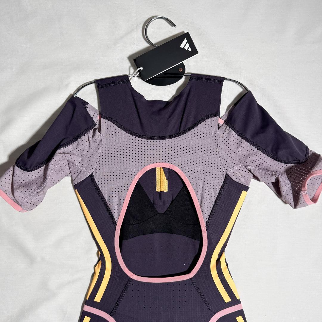 adidas アディダス 女子陸上 レーシングレオタード UK XS
