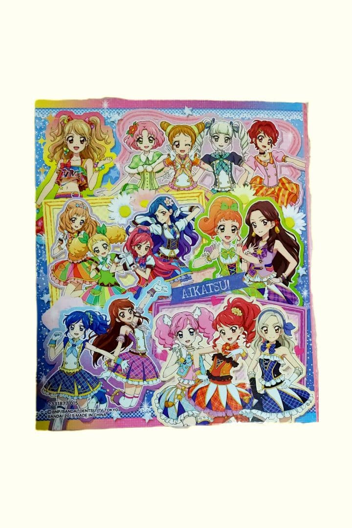アイカツ　９ポケットバインダー　ALLSTARIDOL！　アイカツカード