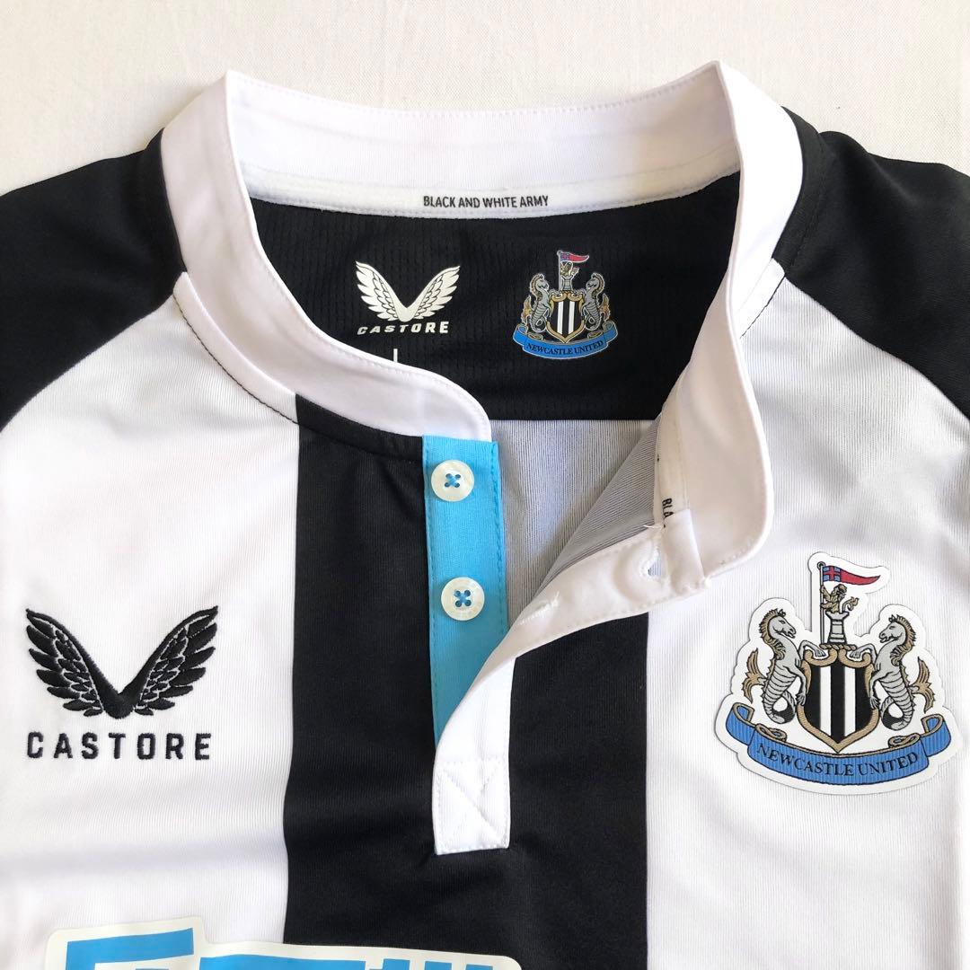 ニューカッスル・ユナイテッド 21/22 レプリカ ホーム ユニフォーム 半袖