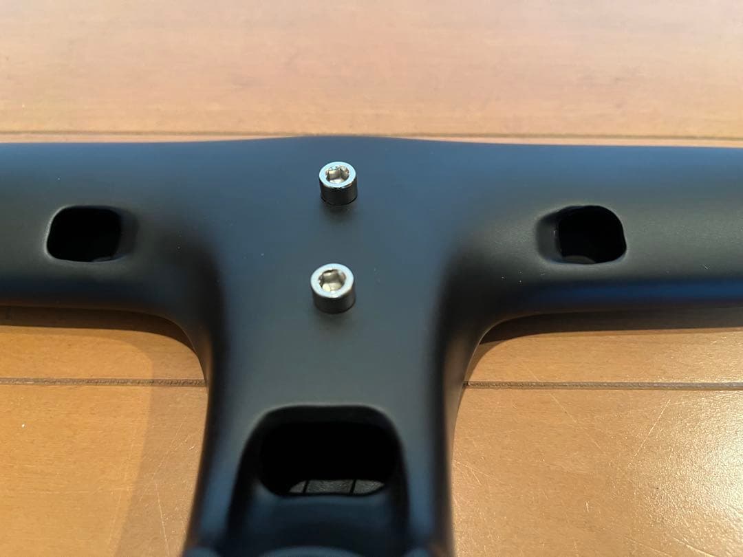 ロードバイク　一体型　カーボン　エアロ　ドロップハンドル 380-90mm