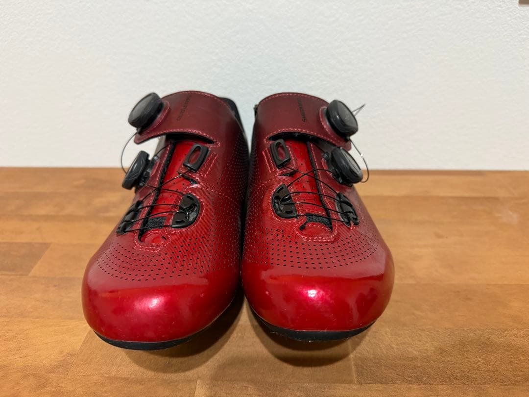 SHIMANO RC701 レッド 41.5 ロードバイク用シューズ