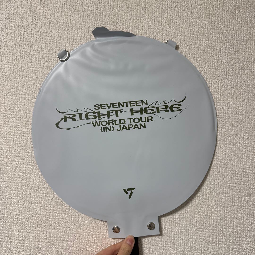 SEVENTEEN ミンギュRight Here うちわ ボンボンイのカバー付き